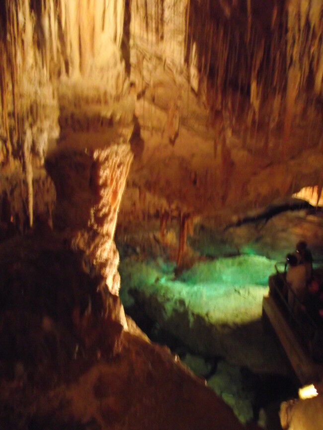 バミューダの美しい洞窟